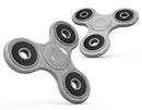 Scratched Gray Fabric Surface Full-Body Fidget Spinner Skin-Kit