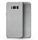 Scratched Gray Fabric Surface - Samsung Galaxy S8 Full-Body Skin Kit