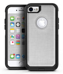 Scratched Gray Fabric Surface - iPhone 7 or 7 Plus Commuter Case Skin Kit