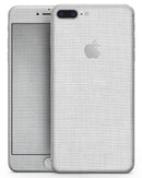 Scratched Gray Fabric Surface - Skin-kit for the iPhone 8 or 8 Plus