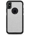 Scratched Gray Fabric Surface - iPhone X OtterBox Case & Skin Kits