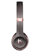 Scratched Horizontal Dark Woodgrain Full-Body Skin Kit for the Beats by Dre Solo 3 Wireless Headphones