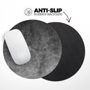 Scratched Metal Fab// WaterProof Rubber Foam Backed Anti-Slip Mouse Pad for Home Work Office or Gaming Computer Desk