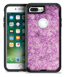 Scratched Purple Grunge Floral Pattern - iPhone 7 Plus/8 Plus OtterBox Case & Skin Kits
