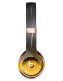Scratched Surface with Glowing Gold Sparkle Full-Body Skin Kit for the Beats by Dre Solo 3 Wireless Headphones