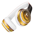 Scratched Surface with Glowing Gold Sparkle Full-Body Skin Kit for the Beats by Dre Solo 3 Wireless Headphones