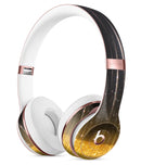 Scratched Surface with Glowing Gold Sparkle Full-Body Skin Kit for the Beats by Dre Solo 3 Wireless Headphones