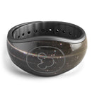 Scratched Surface with Glowing Gold Sparkle - Decal Skin Wrap Kit for the Disney Magic Band