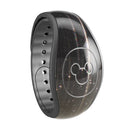 Scratched Surface with Glowing Gold Sparkle - Decal Skin Wrap Kit for the Disney Magic Band