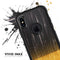 Scratched Surface with Glowing Gold Sparkle - Skin Kit for the iPhone OtterBox Cases