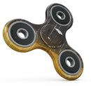 Scratched Surface with Glowing Gold Sparkle Full-Body Fidget Spinner Skin-Kit