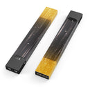 Scratched Surface with Glowing Gold Sparkle - Premium Decal Protective Skin-Wrap Sticker compatible with the Juul Labs vaping device