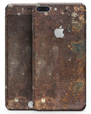 Scratched and Burned Grungy Surface - Skin-kit for the iPhone 8 or 8 Plus