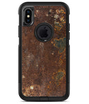 Scratched and Burned Grungy Surface - iPhone X OtterBox Case & Skin Kits