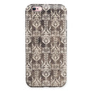 Scratched and Grungy Royal Pattern iPhone 6/6s or 6/6s Plus 2-Piece Hybrid INK-Fuzed Case