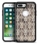 Scratched and Grungy Royal Pattern - iPhone 7 Plus/8 Plus OtterBox Case & Skin Kits