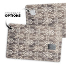 Scratched and Grungy Royal Pattern - Premium Protective Decal Skin-Kit for the Apple Credit Card