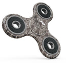 Scratched and Grungy Royal Pattern Full-Body Fidget Spinner Skin-Kit