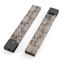 Scratched and Grungy Royal Pattern - Premium Decal Protective Skin-Wrap Sticker compatible with the Juul Labs vaping device