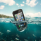 The Black LifeProof Fre Case for the iPhone 5-5s