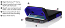 The Black / Lime Incipio STASHBACK™ Dockable Credit Card Case for iPhone 5-5s