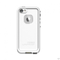 The White and Gray LifeProof FRE Case for the iPhone 5 or 5s