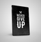 The "Never Give Up" Men's Full Body Skin Set for the Apple iPad (Most Versions available)