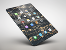 Black and Gold Marble Surface Full-Body Skin for the Apple iPad Pro (12.9" or 9.7" available)