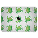 MacBook Pro with Touch Bar Skin Kit - Seamless_Green_Crab_WaterColor-MacBook_13_Touch_V3.jpg?