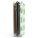 Seamless Green Crab WaterColor iPhone 6/6s or 6/6s Plus 2-Piece Hybrid INK-Fuzed Case