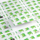 Seamless Green Crab WaterColor - Premium Protective Decal Skin-Kit for the Apple Credit Card