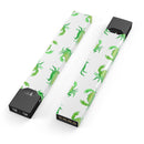 Seamless Green Crab WaterColor - Premium Decal Protective Skin-Wrap Sticker compatible with the Juul Labs vaping device