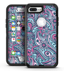 Seamless Mint and Pink Sprout - iPhone 7 Plus/8 Plus OtterBox Case & Skin Kits