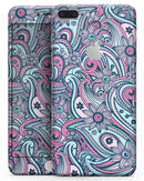 Seamless Mint and Pink Sprout - Skin-kit for the iPhone 8 or 8 Plus