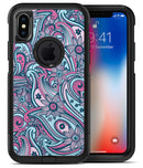 Seamless Mint and Pink Sprout - iPhone X OtterBox Case & Skin Kits