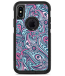 Seamless Mint and Pink Sprout - iPhone X OtterBox Case & Skin Kits