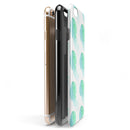 Seamless WaterColor Jellyfish iPhone 6/6s or 6/6s Plus 2-Piece Hybrid INK-Fuzed Case