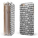 Semi-Circle Glyphics with Translucent Backing iPhone 6/6s or 6/6s Plus 2-Piece Hybrid INK-Fuzed Case