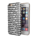 Semi-Circle Glyphics with Translucent Backing iPhone 6/6s or 6/6s Plus 2-Piece Hybrid INK-Fuzed Case