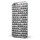 Semi-Circle Glyphics with Translucent Backing iPhone 6/6s or 6/6s Plus 2-Piece Hybrid INK-Fuzed Case