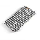 Semi-Circle Glyphics with Translucent Backing iPhone 6/6s or 6/6s Plus 2-Piece Hybrid INK-Fuzed Case