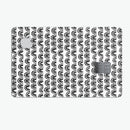 Semi-Circle Glyphics with Translucent Backing - Premium Protective Decal Skin-Kit for the Apple Credit Card