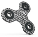 Semi-Circle Glyphics with Translucent Backing Full-Body Fidget Spinner Skin-Kit
