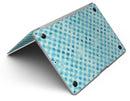 Shabby Chic Blue Watercolor Diamond Pattern - MacBook Air Skin Kit