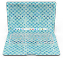 Shabby Chic Blue Watercolor Diamond Pattern - MacBook Air Skin Kit