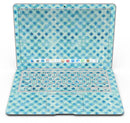 Shabby Chic Blue Watercolor Diamond Pattern - MacBook Air Skin Kit