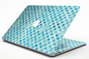Shabby Chic Blue Watercolor Diamond Pattern - MacBook Air Skin Kit