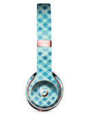 Shabby Chic Blue Watercolor Diamond Pattern Full-Body Skin Kit for the Beats by Dre Solo 3 Wireless Headphones