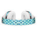 Shabby Chic Blue Watercolor Diamond Pattern Full-Body Skin Kit for the Beats by Dre Solo 3 Wireless Headphones