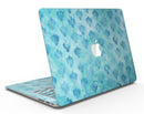 Shabby Chic Blue Watercolor Pattern - MacBook Air Skin Kit